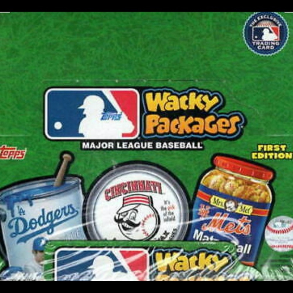 Wacky Packages Baseball set 2016